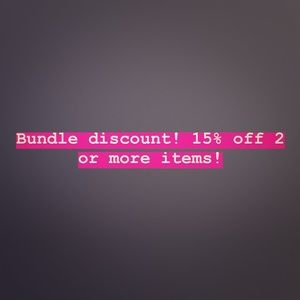 Bundle Discount!!